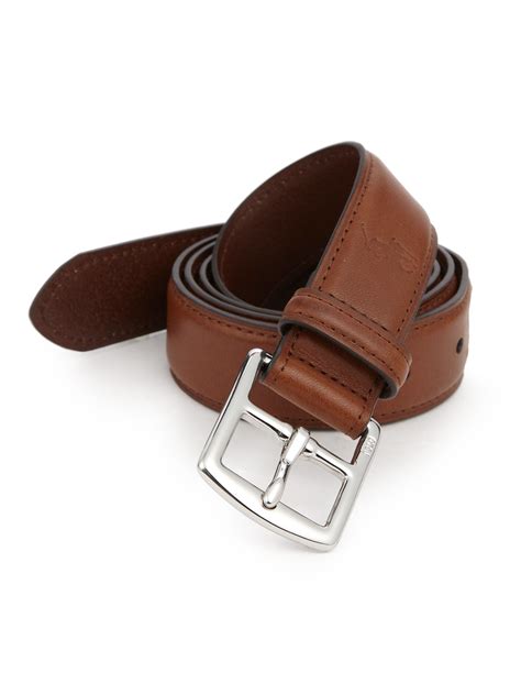 ralph lauren belt|ralph lauren leather belt men's.